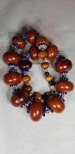 Collar de cuentas de resina de lujo último desain mejor calidad collar de resina de alta pulido hermosa moda cuentas de resina NEC para mujeres - Product Image 6