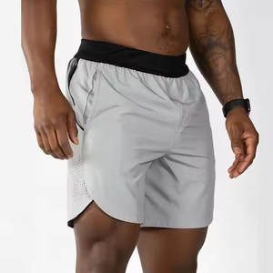 Custom Men's Summer Casual Cotton Jogger <b>Shorts</b> Quick Dry Fitness Board <b>Shorts</b> Knee Length Beach <b>Swim</b> <b>Shorts</b> Elastic Waist Solid - Product Image 5