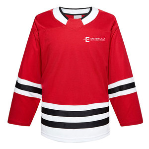 Maillot de hockey sur glace haut de gamme personnalisé, maillot d'équipe de hockey respirant, vêtements de sport, logo personnalisé OEM - Product Image 1
