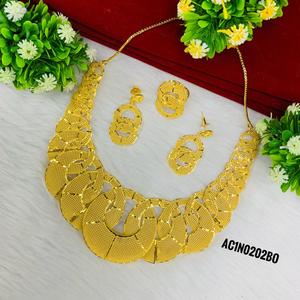 Ensemble collier femme plaqué or Design en ligne - Product Image 4