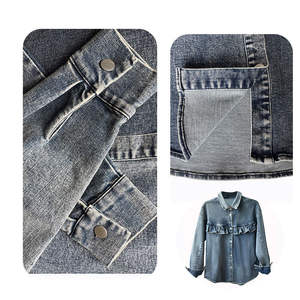 แจ็กเก็ตผ้ายีนส์สำหรับผู้หญิงเสื้อผ้าชั้นนอกลำลองทันสมัยเสื้อโค้ทใส่สบายน้ำหนักเบาเสื้อผ้ามีสไตล์ที่จำเป็นสำหรับเครื่องแต่งกายประจำวัน - Product Image 6
