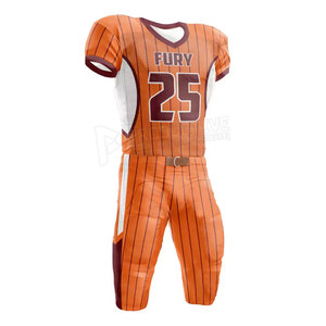 2022 dernier uniforme de football américain de haute qualité meilleurs sports et vêtements d'équipe ensembles respirants grande taille - Product Image 2