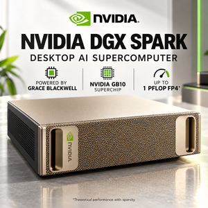   Superordinateur de bureau IA DGX Spark GB10 128 Go de mémoire unifiée 1 To 4 To SSD Inferenciel Local LLM Vente en gros - Product Image 1