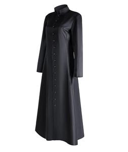 Robes de prêtre fabriquées en usine longues vêtements d'église traditionnelle musulmane vêtements en coton respirant OEM personnalisable en gros pour - Product Image 5