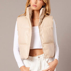 Chaleco Acolchado de Alta Calidad, Chaqueta Bomber sin Mangas, Chaqueta de Plumón con Cuello Alto para Hombre - Product Image 6