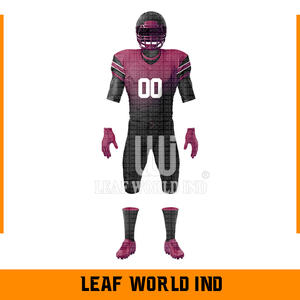 Meilleur design de qualité supérieure, maillot de football américain à demi-manches, top ventes, uniforme de football américain en polyester - Product Image 2