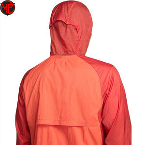 Chaqueta Cortavientos Informal Transpirable para Exteriores, Chaqueta Informal Ligera de Nailon de Talla Grande, 100% Poliéster - Product Image 5