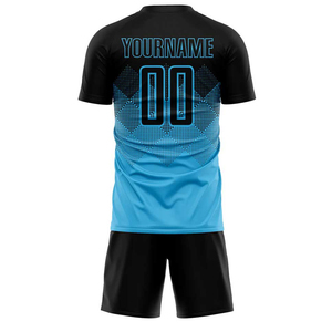Uniforme de fútbol para hombre de MOQ bajo, tela duradera, antiarrugas, camiseta de fútbol para jóvenes, lista para el partido con camiseta de fútbol OEM - Product Image 6