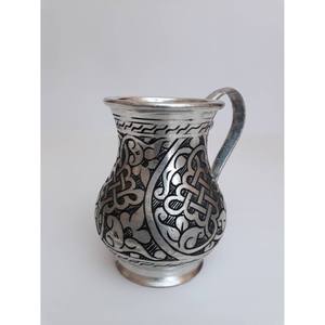 Nueva Taza Metálica para Beber en Aluminio Estilo Antiguo para Artesanía, Taza Moscow Mule Increíble con Asa - Product Image 5