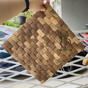 Paneles de Cáscara de Coco Natural / Panel de Pared de Cáscara de Coco, Tendencia 2023 de COCO - ECO VIETNAM - Product Image 4