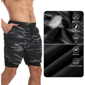 กางเกงขาสั้นเล่นกีฬาแบบลำลองสำหรับผู้ชายกางเกงขาสั้นเล่นบอร์ดลายพรางแห้งเร็วออกแบบได้ตามต้องการ - Product Image 2