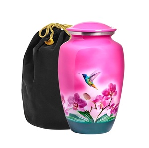Urnas Metálicas de Tamaño y Color Personalizados para Entierro y Cremación de Mujeres Adultas, Uso Decorativo, Estilo Único para Mujeres y Hombres - Product Image 1