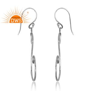 Última venta 925 pendiente oxidado de plata joyería personalizada para mujer regalo para ella - Product Image 4