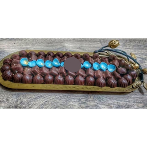 Décor de table festif de qualité supérieure poli Design vintage bol de service à chocolat en métal doré pour mariages spécial en vente - Product Image 3