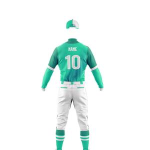 Uniforme de béisbol de tela de poliéster de alta calidad en blanco de algodón más vendido, uniforme de béisbol personalizado de alta calidad al por mayor - Product Image 5