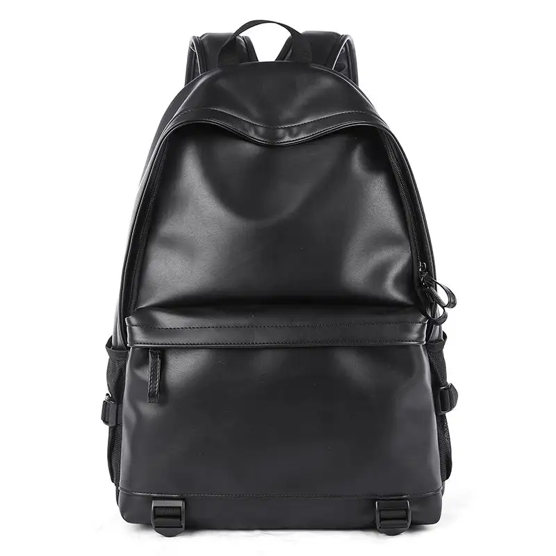 Wholesale Genuine Leather Laptop Bags School Backpacks Large Capacity Black Water Made In Pakistan Customize Logo