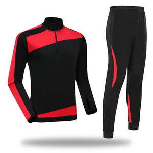Customized Men's Training Sets Benefit Running Fitness Clothing in Soccer Sport 100% Breathable Cotton Polyester <b>Fabric</b> - Product Image 3
