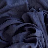 Vente en gros 100% lin tissu 292 cm largeur 200gsm style uni tissé pour coussins de literie Textiles de maison-115 ''lin cour/mètre pour