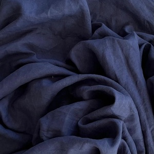 Vente en gros 100% lin tissu 292 cm largeur 200gsm style uni tissé pour coussins de literie Textiles de maison-115 ''lin cour/mètre pour - Product Image 6