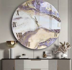 Reloj de Pared de Resina Epoxi - Tamaño y Forma Personalizados, Diseño Moderno Hecho a Mano, Funciona con Pilas, Decoración para el Hogar, Bodas, Sala de Estar, Oficina - Product Image 6