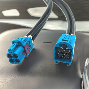 <span class=keywords><strong>Mini</strong></span> prise Fakra 4-en-1 droite étanche pour brancher le véhicule LVDS <span class=keywords><strong>Mini</strong></span> Fakra Extension RG174 Câble Dacar302 à faible perte - Product Image 1