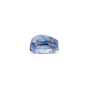 Saphir naturel bicolore de 7,71 carats, facetté avec un taille émeraude rondelle, en forme d'étoile radiante Pitambari (saphir bicolore) - Product Image 2