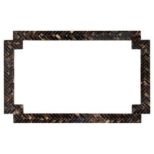 Espejo de pared artesanal moderno y elegante, espejo de cuerno Natural teselado hecho a mano para decoración elegante de boda para el hogar y la Oficina - Product Image 1