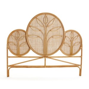 หัวเตียงหวายรูปทรงต้นไม้และหัวเตียง - Product Image 1