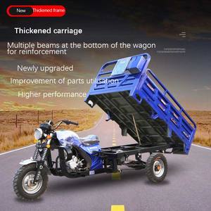 Export Quality 250CC Motor <b>Tricycle</b> Three-Wheel Motorized Cargo <b>Motorcycle</b> for Farm and construction delivery 3-wheel Cargo moto - Product Image 3