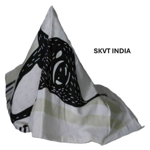 Serviettes de cuisine en coton imprimées, de couleur unie, écologiques, hypoallergéniques, à séchage rapide, en gros, en vrac - Product Image 2