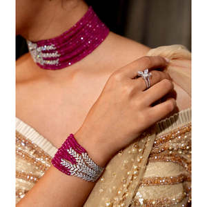 สร้อยข้อมือเพชรรูบี้สองเท่าความสนุก - Product Image 3