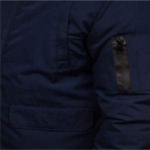 Chaqueta con Capucha Reflectante de Invierno Personalizada de Alta Calidad para Hombre y Mujer con Diseño de Tela de Lona Acolchada Antibacteriana - Product Image 5