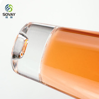 Bouteille à alcool en verre de haute qualité Super Flint 175ml275ml375ml500ml, bouteille à vin glacé, forme de boule de bowling, bouteille à vin tendance
