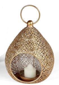 Gold Metal Iron <b>Lantern</b> Fancy New Design Decoration Best Quality Luxury Standard Iron <b>Lanterns</b> - Product Image 5