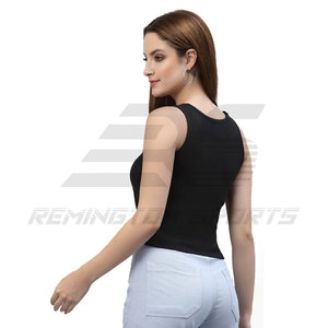 เสื้อกล้ามสำหรับผู้หญิงชุดออกกำลังกายฟิตเนสเข้ารูปดีไซน์ตามสั่งเสื้อกล้ามแฟชั่นใหม่สำหรับผู้ใหญ่ - Product Image 3