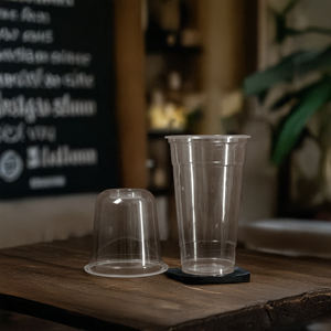 Vietnam Vasos de plástico desechables 95mm Tazas de PP transparentes 16oz/24oz para bebidas frías Café Té de la leche - Product Image 5