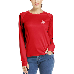 SPF Camisa de pesca UV para Athletic Running Swim Hombres UPF 50 + Sudadera con capucha Camisas Rash Guard Manga larga Protección solar - Product Image 5