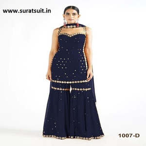 ชุดสูทชาราราราอินเดียและปากีสถานขายดีในจอร์เจียพร้อมงานปักลายซาลวาร์คาเมซแฟนซีเหมาะสำหรับงานแต่งงาน - Product Image 4