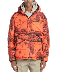 <b>Mens</b> Classic Woodland Camouflage Puffer <b>Jacket</b> Quilted Insulated Winter Warm Bubble Coat Forest <b>Camo</b> Stand Collar Outerwear Gear - Product Image 3