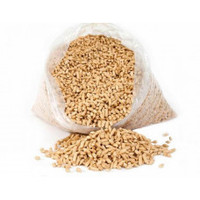 Granulés de bois de pin de qualité supérieure 1000 kg en sacs Big-Bag, diamètre 6 mm, certifiés EN+, granulés Cortez de haute qualité, biocarburant, vente en gros d'usine