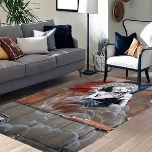 Alfombra 'Los Miserables' de Banksy: Alfombra Antideslizante Impresa en 3D, con Pelo Suave - Product Image 2