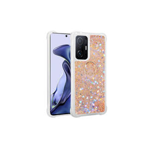 Funda de Silicona de Lujo Dorada JoieCreatif para Xiaomi Mi 11T 5G, Funda Protectora Delgada y Duradera para Teléfonos Móviles 7 Plus 11Pro - Product Image 1