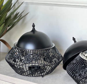 Hot Sale Modern Arabic Design Stainless Steel Hotpot Wedding Food Serving Buffet Casserole Dish Polished <b>Stocked</b> Eco-Friendly - Product Image 3