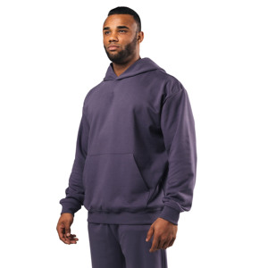 Conjunto Deportivo de Moda para Hombre, 100% Algodón, Sudadera con Capucha y Pantalones Jogger, Estilo Holgado, Conjunto de 2 Piezas - Product Image 3