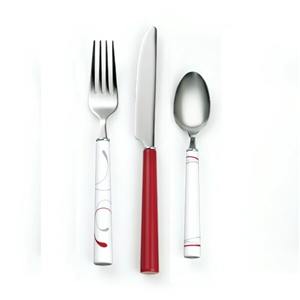 2 Color Tone Handle <b>Black</b> Color Coated Finished Stainless Steel Flatware Dishwasher Safe <b>Cutlery</b> For Home Wedding Use Fork - Product Image 5