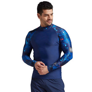 Camiseta Deportiva Transpirable y Ligera con Sublimación Personalizada, Camiseta de Compresión Elástica para Hombre, Ropa Deportiva para Gimnasio y Entrenamiento - Product Image 1