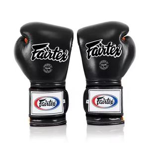 ถุงมือชกมวย Fairtex สีดำและสีส้ม หนังแท้ สำหรับใช้งานกลางแจ้ง รับผลิตตามสั่งพร้อมโลโก้ ขายส่งจากโรงงาน - Product Image 6