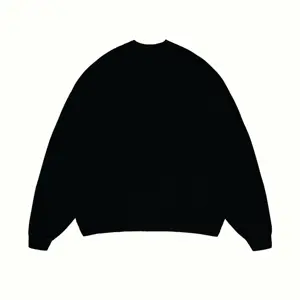 2024 Novo Básico Em Branco Moletons Logotipo Personalizado Mens Oversized Drop Shoulder Sweatshirt Pullover Hoodie