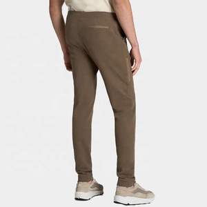 Pantalones Jogger Personalizados de Primera Calidad, Estilo Vintage, Corte Medio Ajustado, Cintura Elástica, Tejido de Lana de Peso Medio, 100% Poliéster para Hombre - Product Image 3