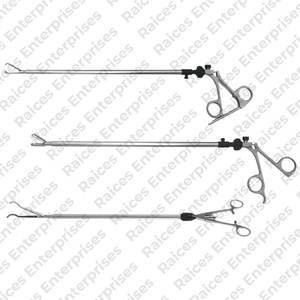 Fórceps de instrumentos médicos laparoscópicos ligeros a la venta soporte de aguja reutilizable forma soporte de aguja instrumentos de laparoscopia - Product Image 2